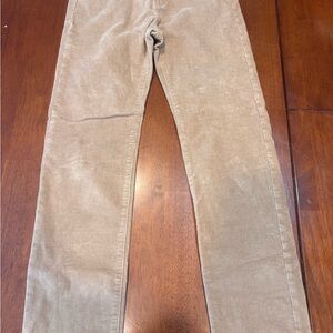 Crewcuts Beige Corduroy Trousers